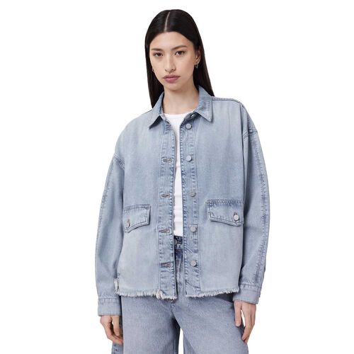 AllSaints Hettie Oversized Denim Shacket